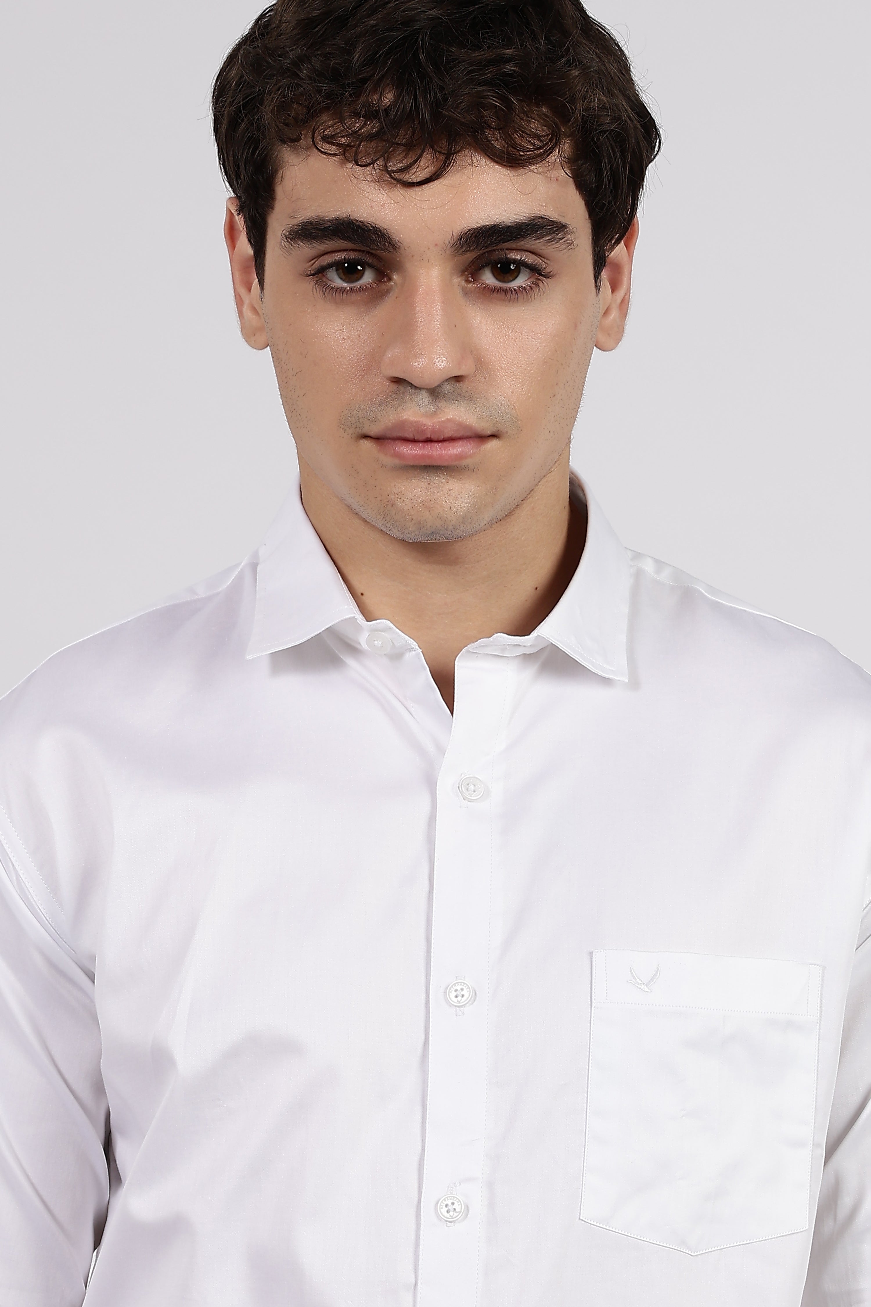 Men’s White Premium Cotton Formal Shirt